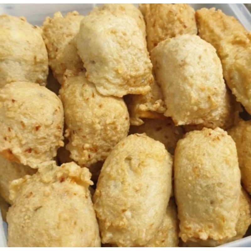 

Pempek Tahu 10 pcs Ikan tenggiri Asli Palembang