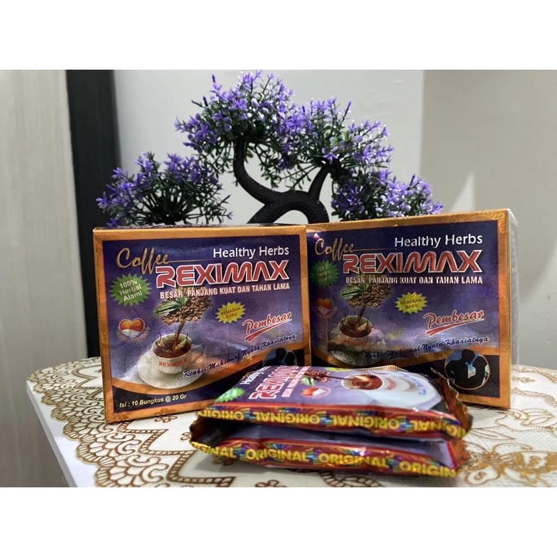 Reximax Coffee Herbs dan Tahan Lama isi 10sachet