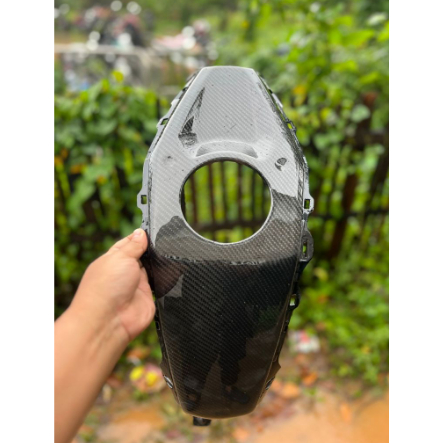 Upper Tanki Tengah Carbon CBR 150R K45R Facelift Cover Tanki Tengah CBR 150R Facelift Carbon Kevlar