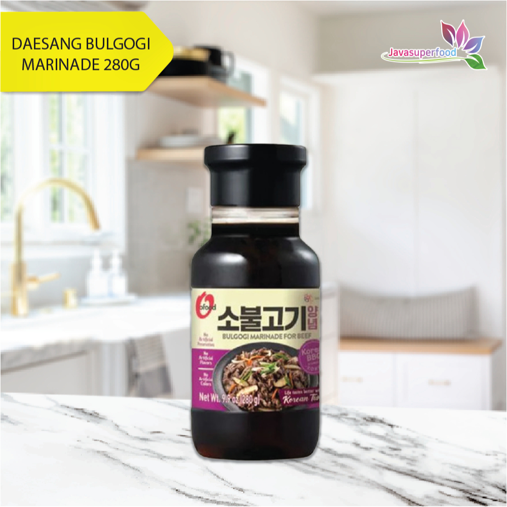 

Bumbu saus Beef Bulgogi Marinade BBQ Daesang chung jung one Korea 280g