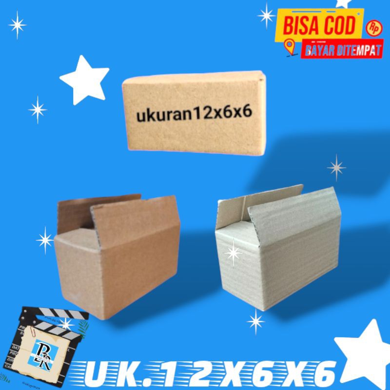 

[COD] KARDUS PACKING 12x6x6 BISA KASTM SABLON