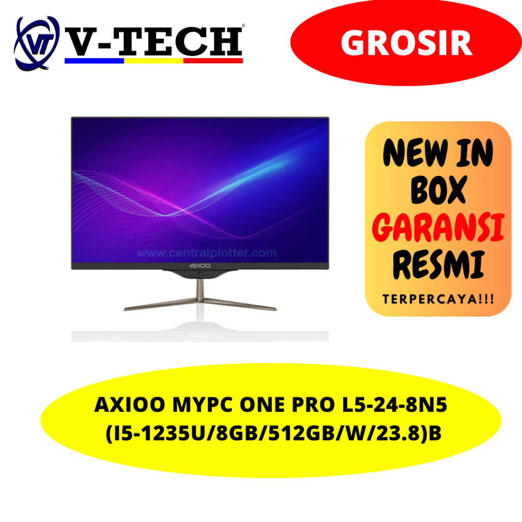 AXIOO MYPC ONE PRO L5-24-8N5 (I5-1235U/8GB/512GB/W/23.8)B