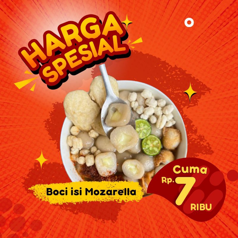 

Baso aci mozarella spesial lumer
