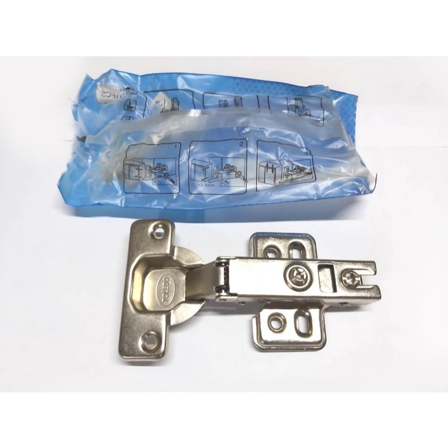 Engsel sendok Toledo Hidrolik Lurus (harga per pcs) / Engsel Lemari Berkualitas RMP