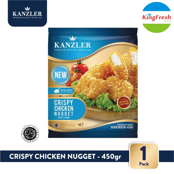 

KANZLER CRISPY CHICKEN NUGGET 450GRAM