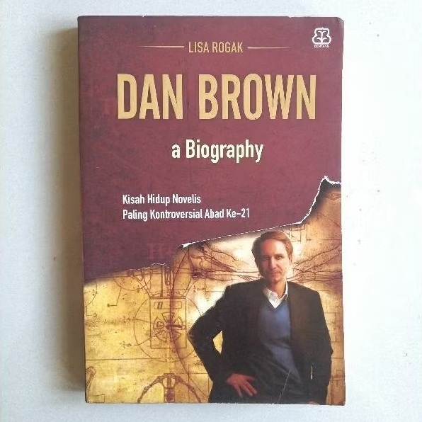 (Preloved) Dan Brown: a Biography - Lisa Rogak. Original Bekas
