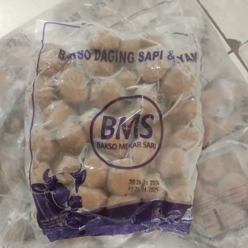

BMS Baso Sapi & Ayam isi 50 or isi 25 berat 625gr