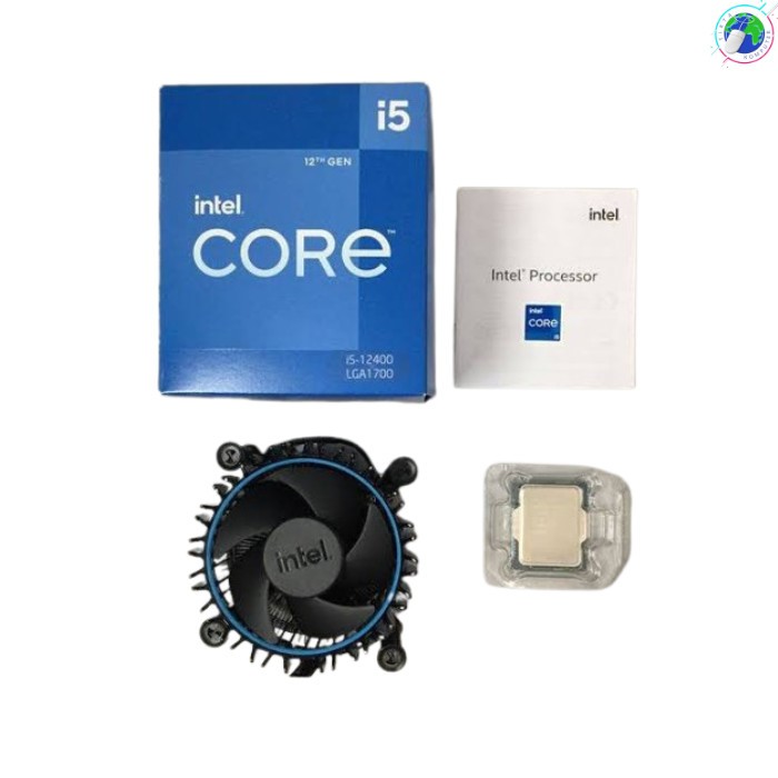 prosesor intel core i5 12400 box ori