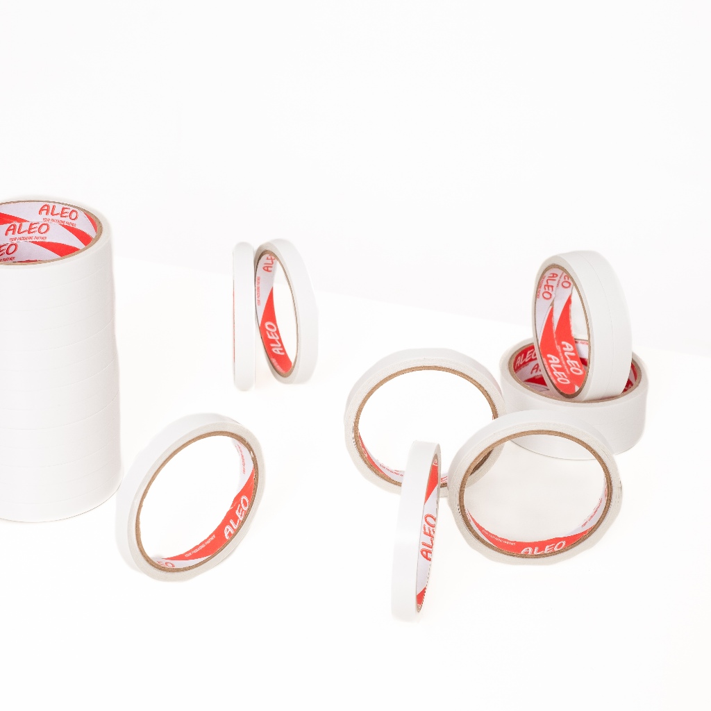 

Double Tape 12mm - Double Tape Kertas 12 mm ALEO