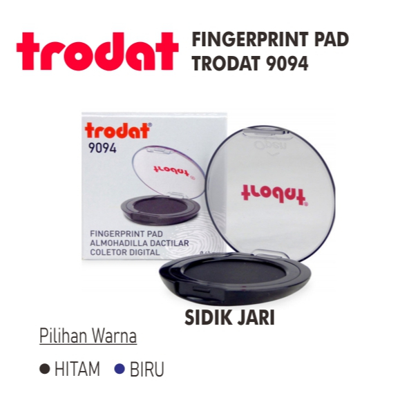 

SIDIK JARI / FINGERPRINT PAD TRODAT 9094 HITAM - BIRU