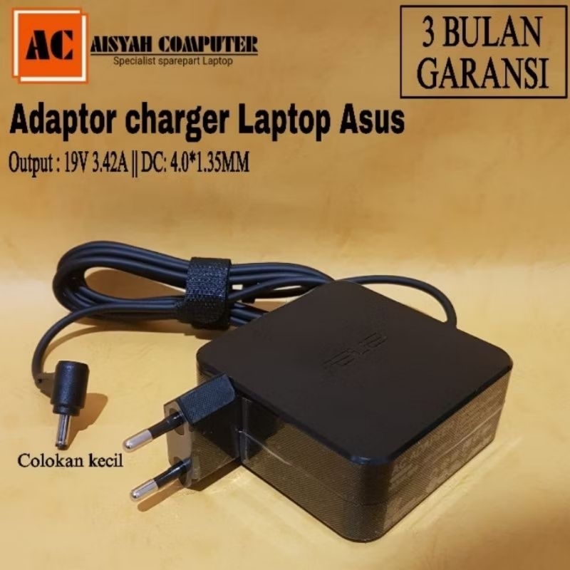 Adaptor charger / Casan Laptop Asus Model : A407 A407U A407UM A407UV X407U X407M X407M ORIGINAL