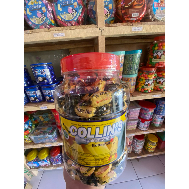 

PERMEN KACANG COLLINS TOP ISI 208 pcs