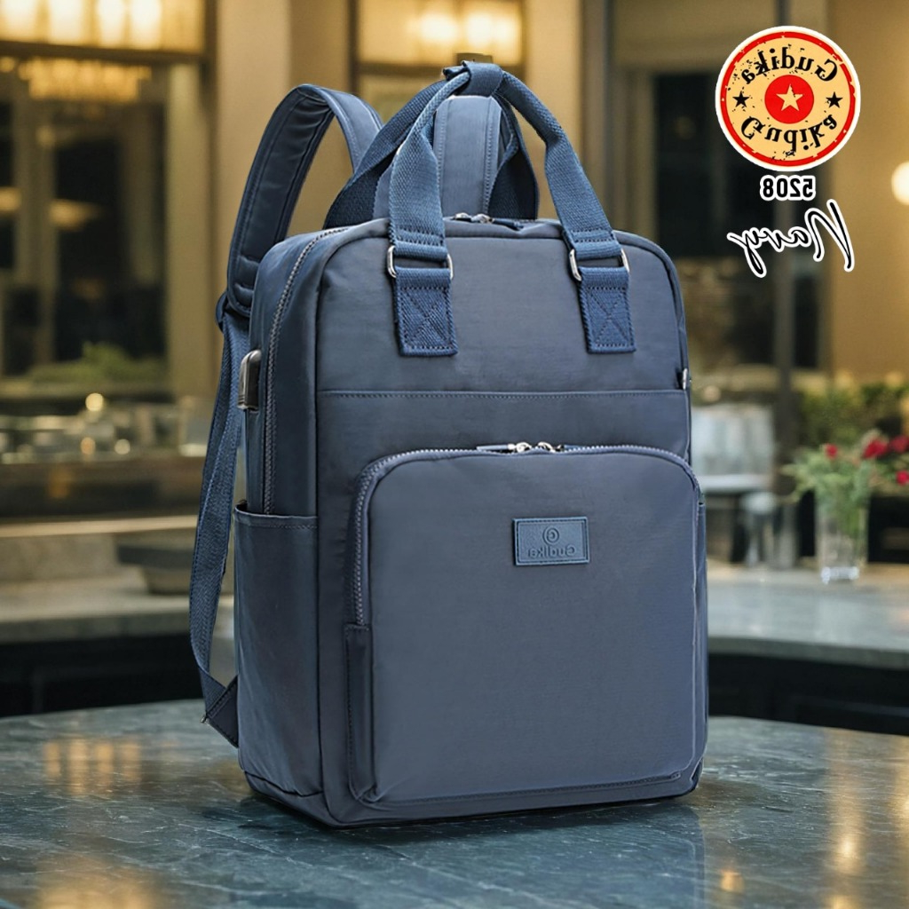 GARANSI GUDIKA .ID - Ransel Gudika 5208 - Backpack Daily Journey Laptop Ransel Laptop Wanita/Pria