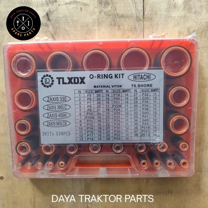 ORING BOX ZX200 VIT O-RING KIT ZX200 VIT ORING SET ZX200 HITACHI VITON