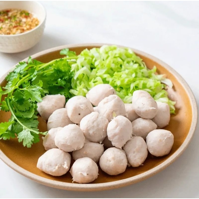 

Bakso Ikan 500 gr/1 kg Genki Frozen | Frozen Food | Gluten Free | Non MSG | 100% Premium Quality