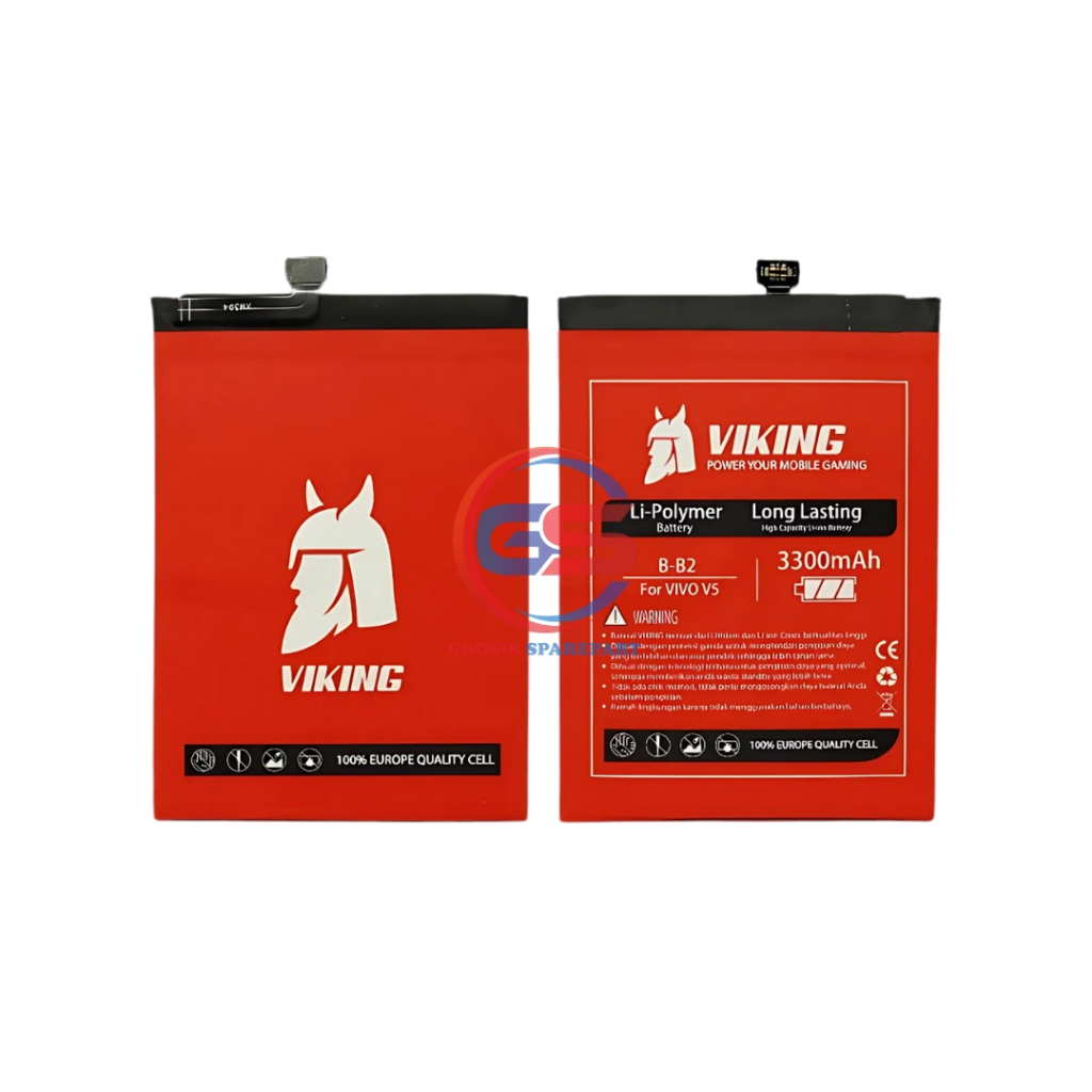 BATERAI / BATTERY / BATRE FOR VIVO V5 / Y65 VIKING DOUBLE POWER
