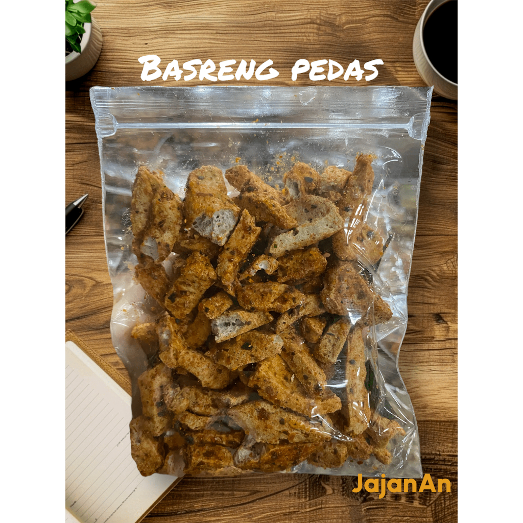 

Basreng Daun Jeruk & Original JAJAN YOK – Camilan Pedas Renyah yang Bikin Ketagihan!