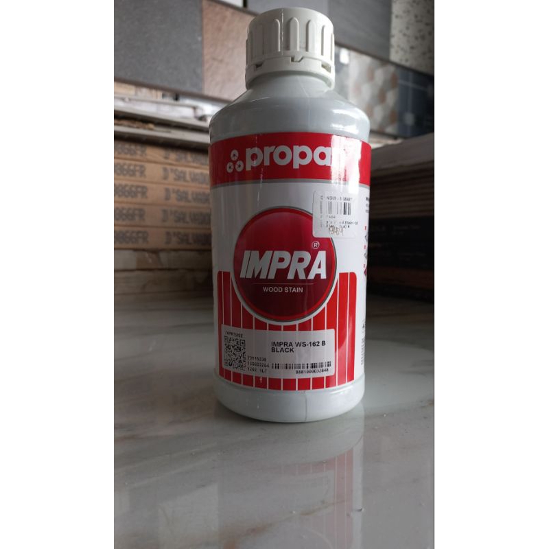 Impra Wood Stain Black -162B - Gloss