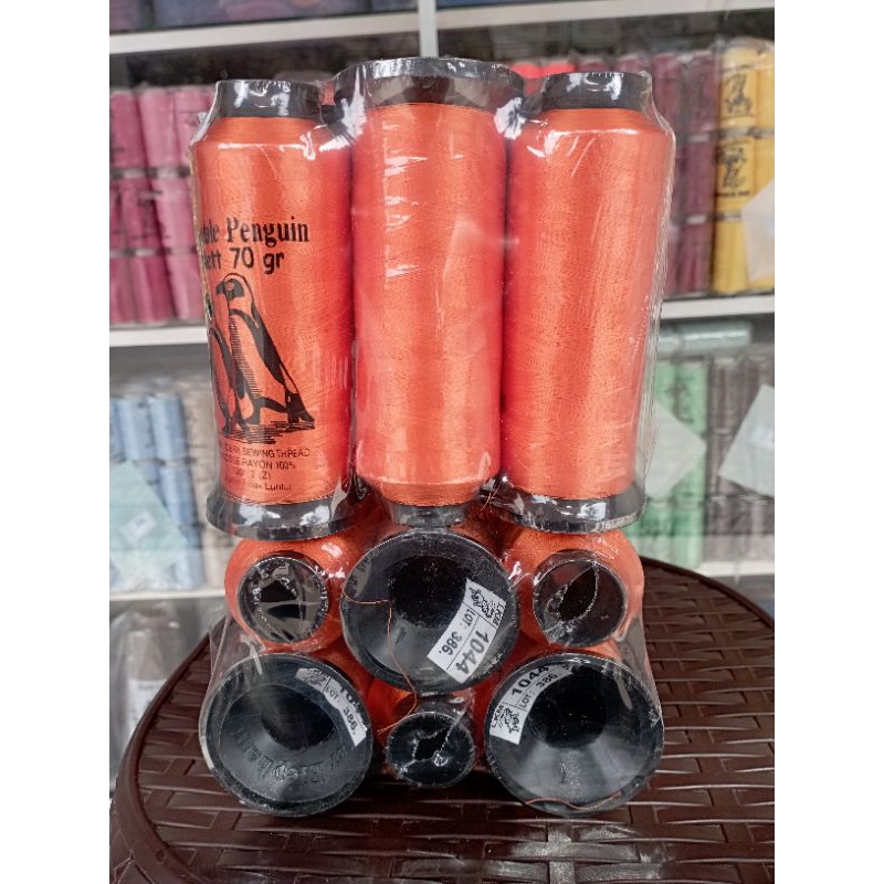 benang bordir rayon doble pinguin OREN.1044
