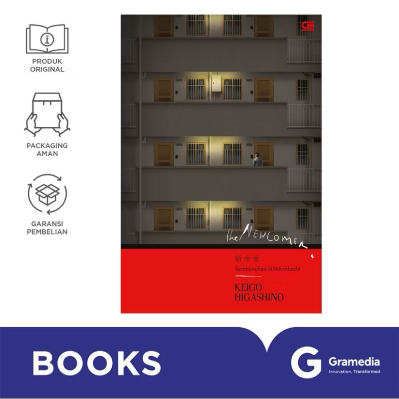 Gramedia The Newcomer by Keigo Higashino