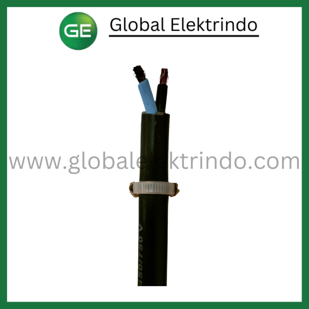 Kabel Listrik NYYHY 2 x 1.5 mm2 Meteran Jembo Cable