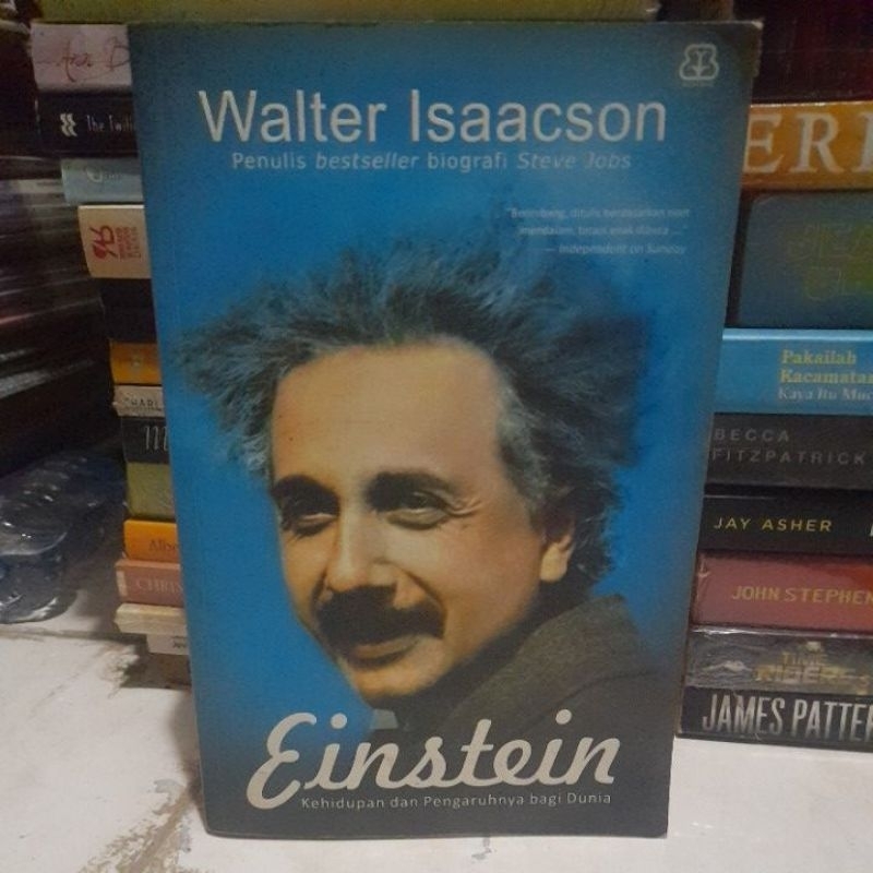 buku EINSTEIN/kehidupan dan pengaruhnya bagi dunia original