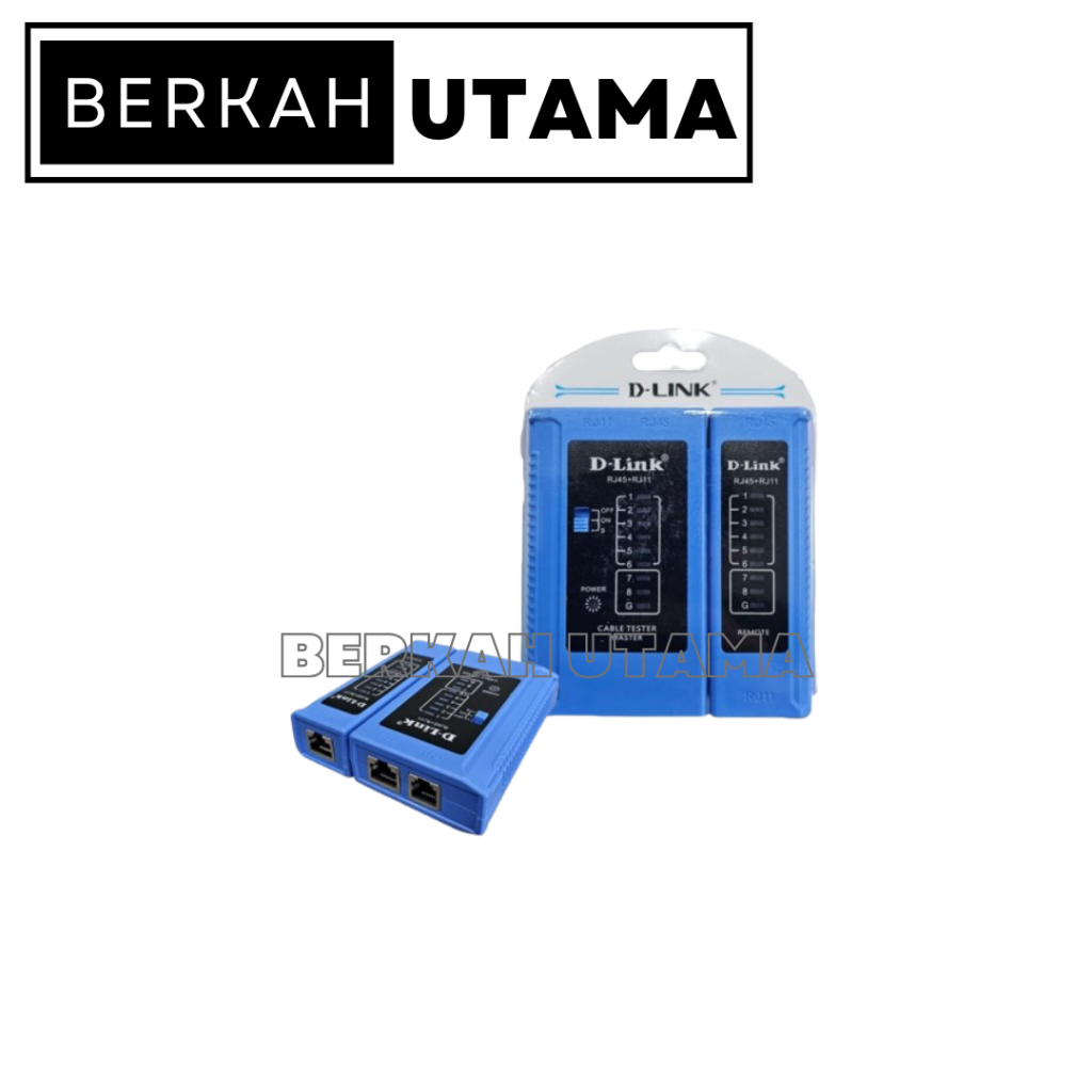 LAN TESTER DLINK D-LINK RJ45 + RJ11 | LAN TESTER BAGUS D'LINK
