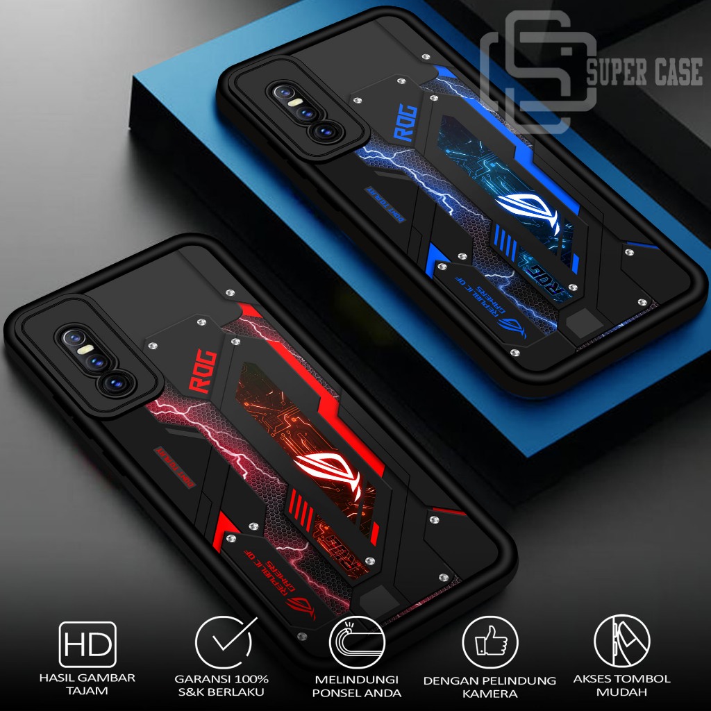 Case For VIVO V15 PRO ROG Softcase Glossy Casing Handphone Silicon Glass