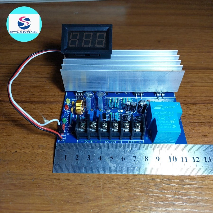 UPS DC 12V / 24V, Module Charger Dan Sebagai UPS