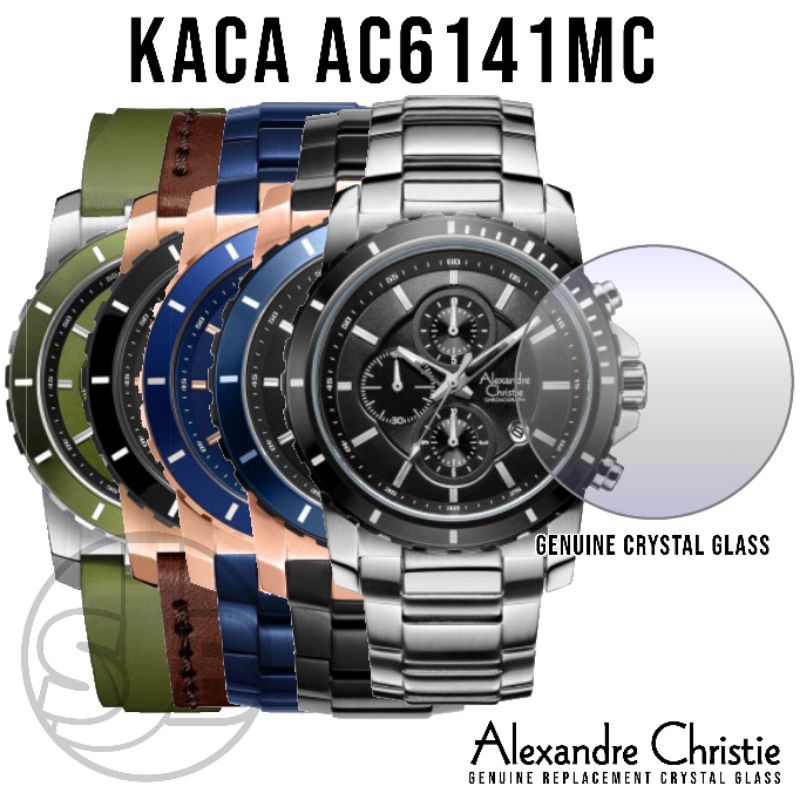 KACA AC6141 Alexandre Christie ORIGINAL AC 6141 MC dan AC6141BF 6141MC 6141M 6141BF 6141B AC6141MC