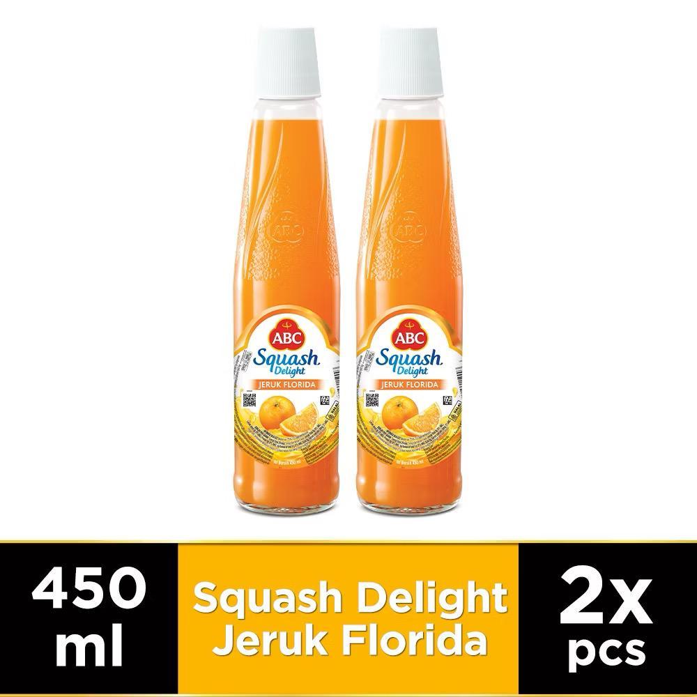 

ABC Sirup Squash Delight Jeruk Florida 450ml x 2