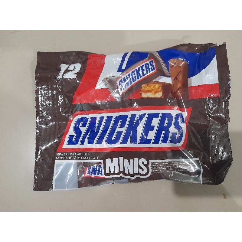 

Snickers Chocolate minis Eropa Isi 12