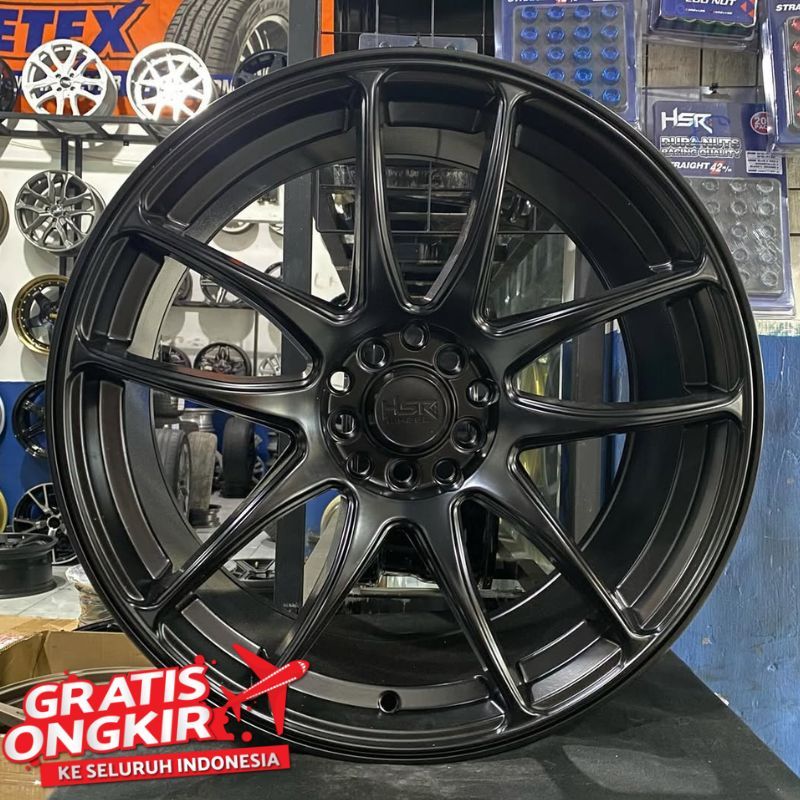 Velg Racing Mobil R18 Untuk Altis Innova Camry Accord Pcd 5x114/5x100 Hsr Kamikaze
