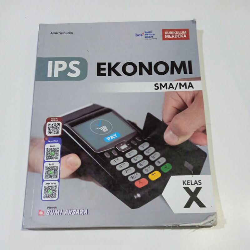 IPS EKONOMI SMA MA KELAS X 10 BUMI AKSARA KURMER