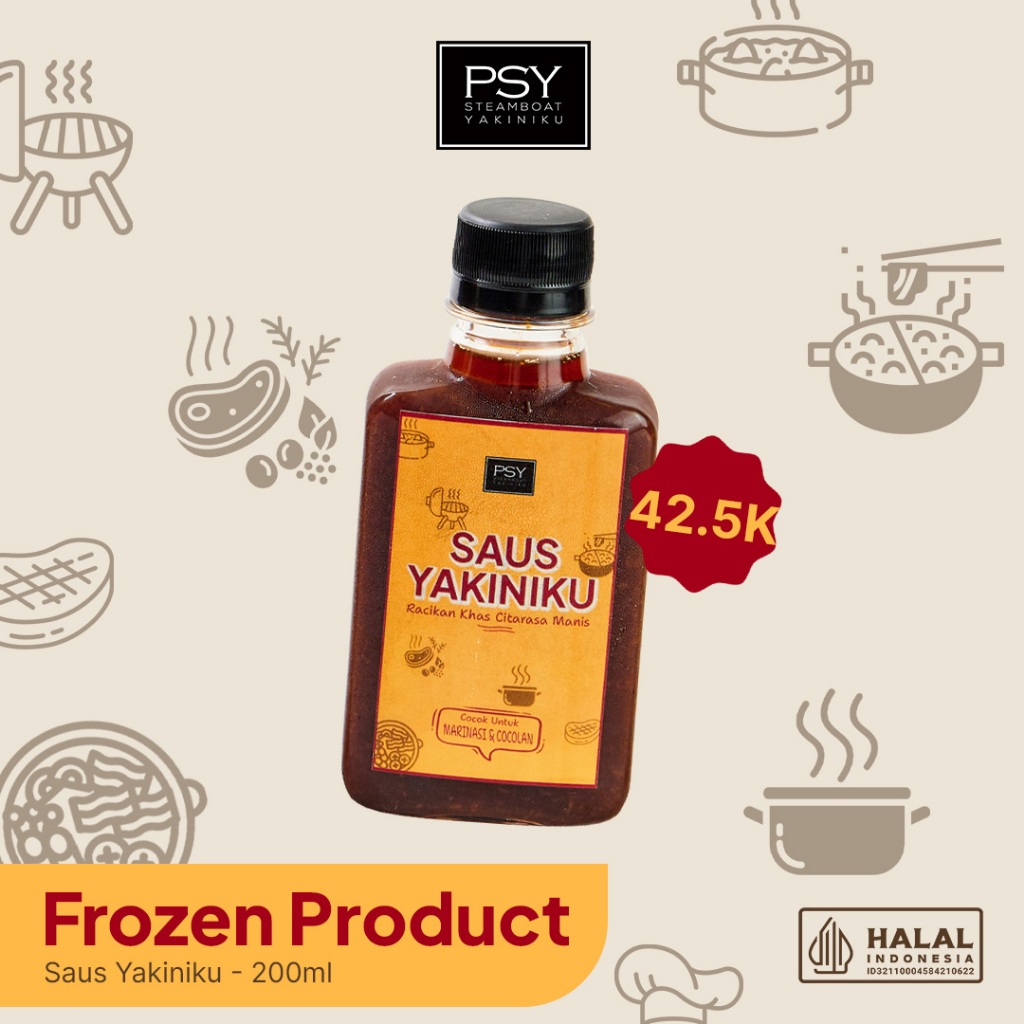 

SAUS YAKINIKU 200ML | SAUS YAKINIKU KHAS PSY