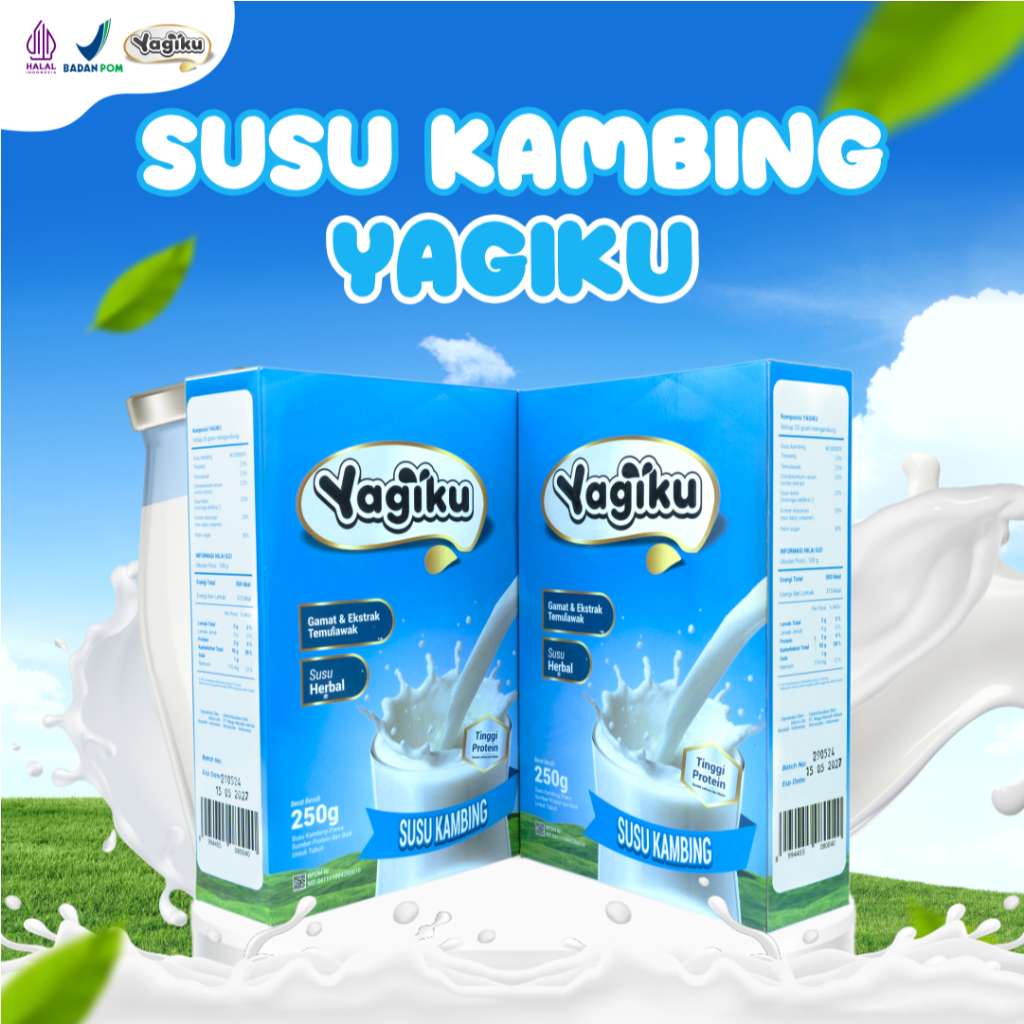 

Yagiku Susu Kambing Bubuk Bundling 2 Menambah Nafsu Makan Susu Kambing Penggemuk Penambah Berat Badan