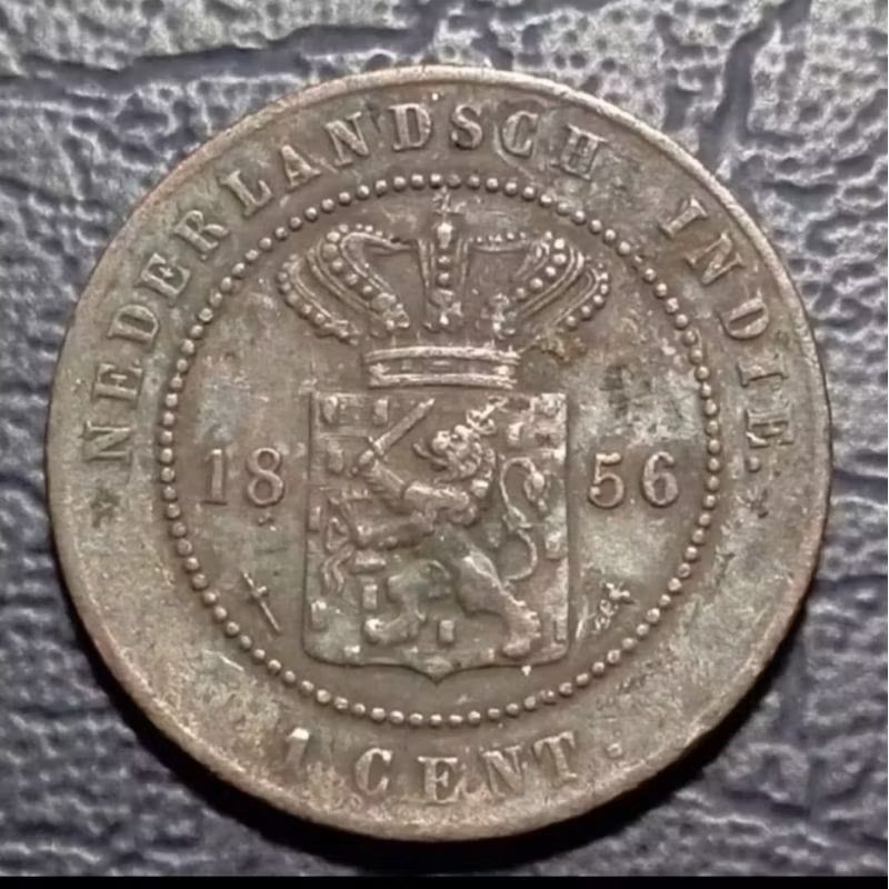 Koleksi 1 Cent Nederlands Indie Tahun 1856