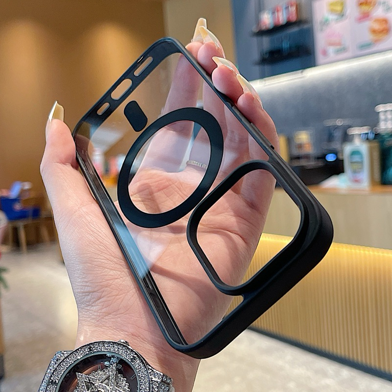 new deals [packing box] premium slim magsafe clear case for iphone x xr xs max 11 12 13 14 15 16 pro