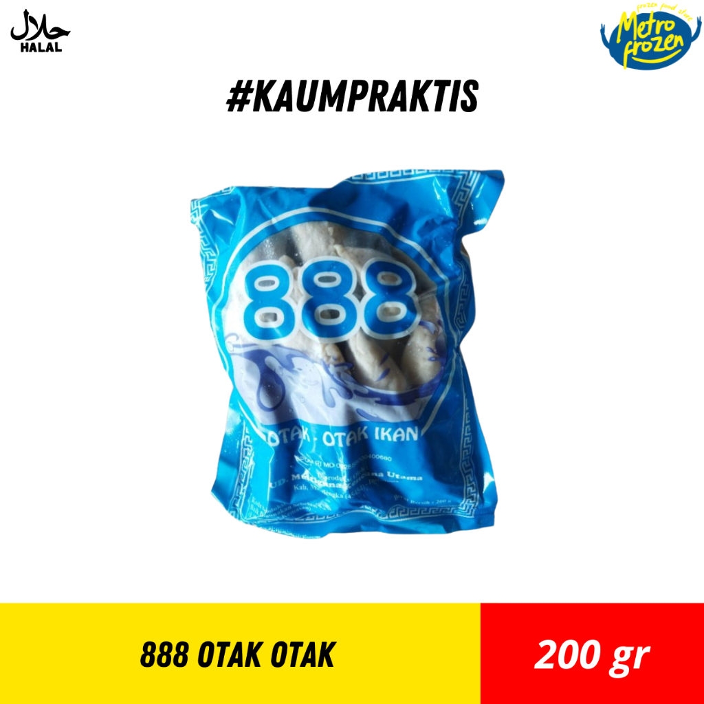 

888 Otak Otak Ikan 200gr //otak otak best seller //otak otak iikan instan Banjarmasin