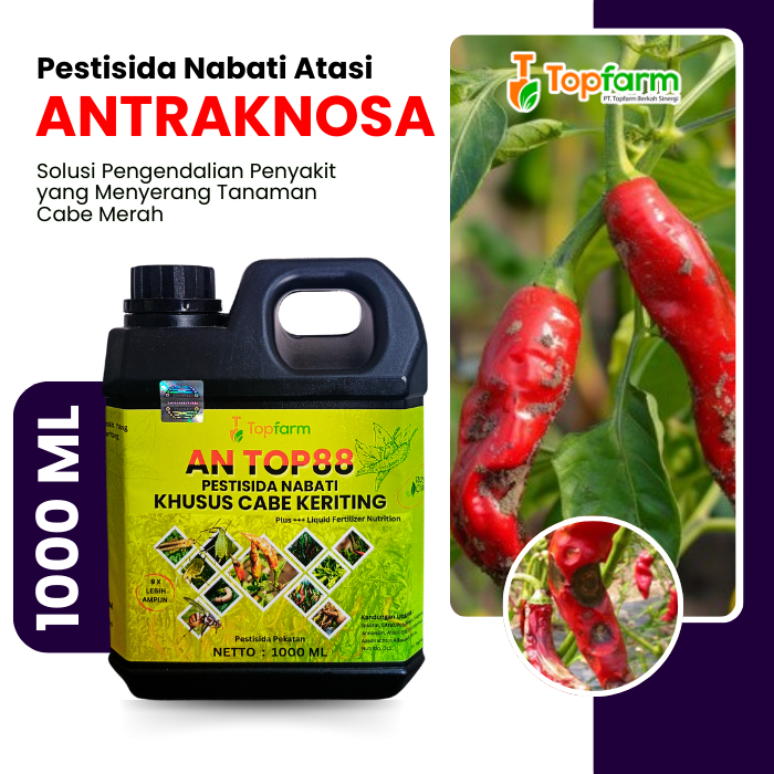 Pestisida Topfarm / Obat Cabai Keriting / Obat Daun Cabai Yang Keriting / Obat Anti Keriting Daun Ca