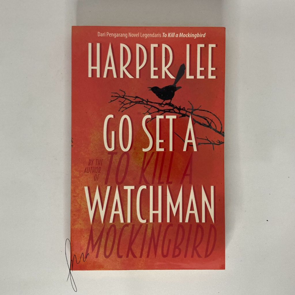 PRELOVED NOVEL HARPER LEE - GO SET A WATCHMAN