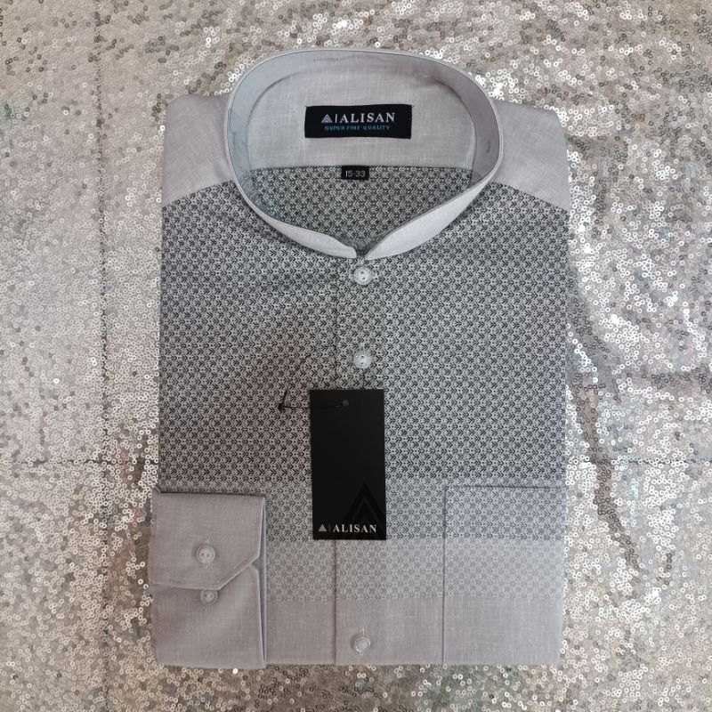 Kemeja koko ALISAN Fashion Lengan panjang ( 100% ORI )