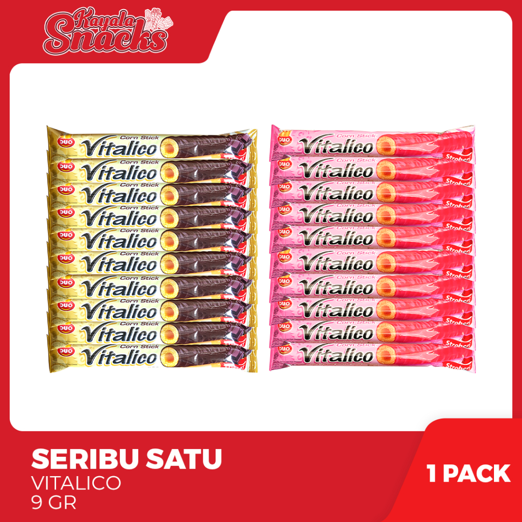 

SERIBU SATU Vitalico 9gr - 1 Pack x 20 Pcs