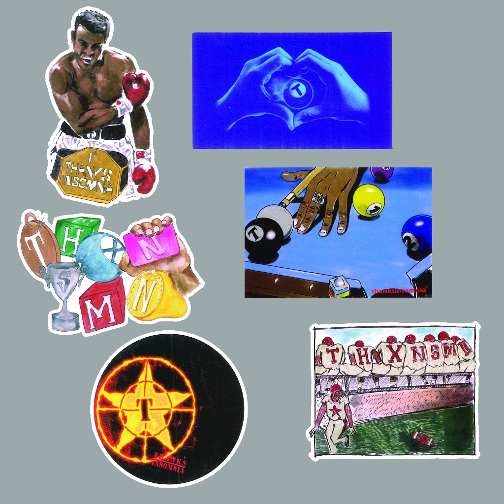 

Sticker Brand | Sticker Thankinsomnia | Sticker Pack | Stiker Laptop
