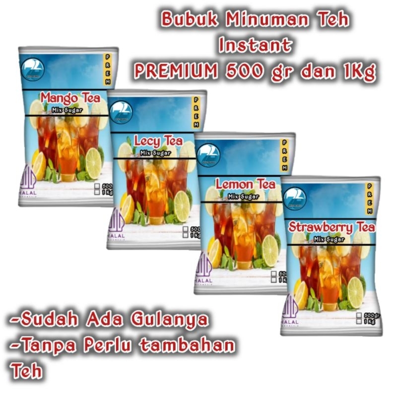 

Bubuk Minuman Teh Instant 1Kg Serbuk Teh Instant 1 Kg