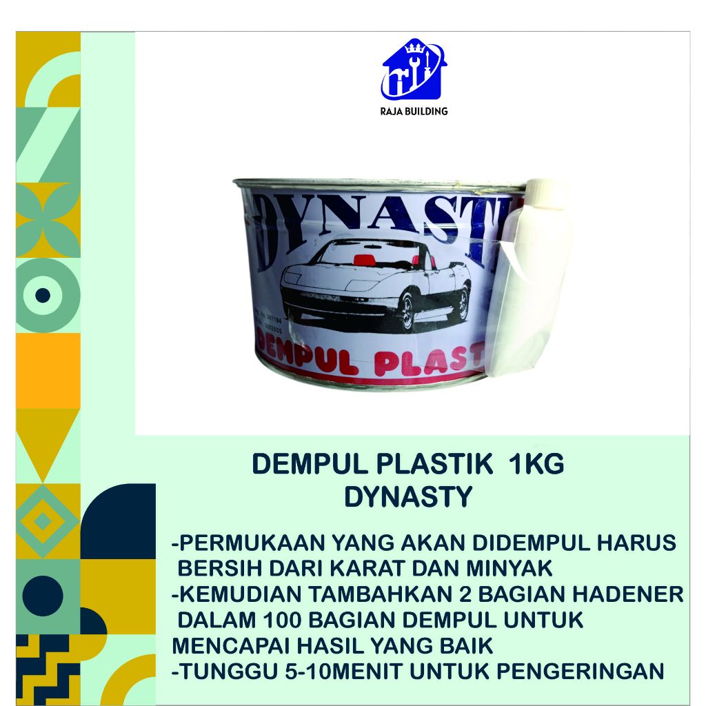 DEMPUL PLASTIK 1KG/DEMPUL/DEMPUL PLASTIK