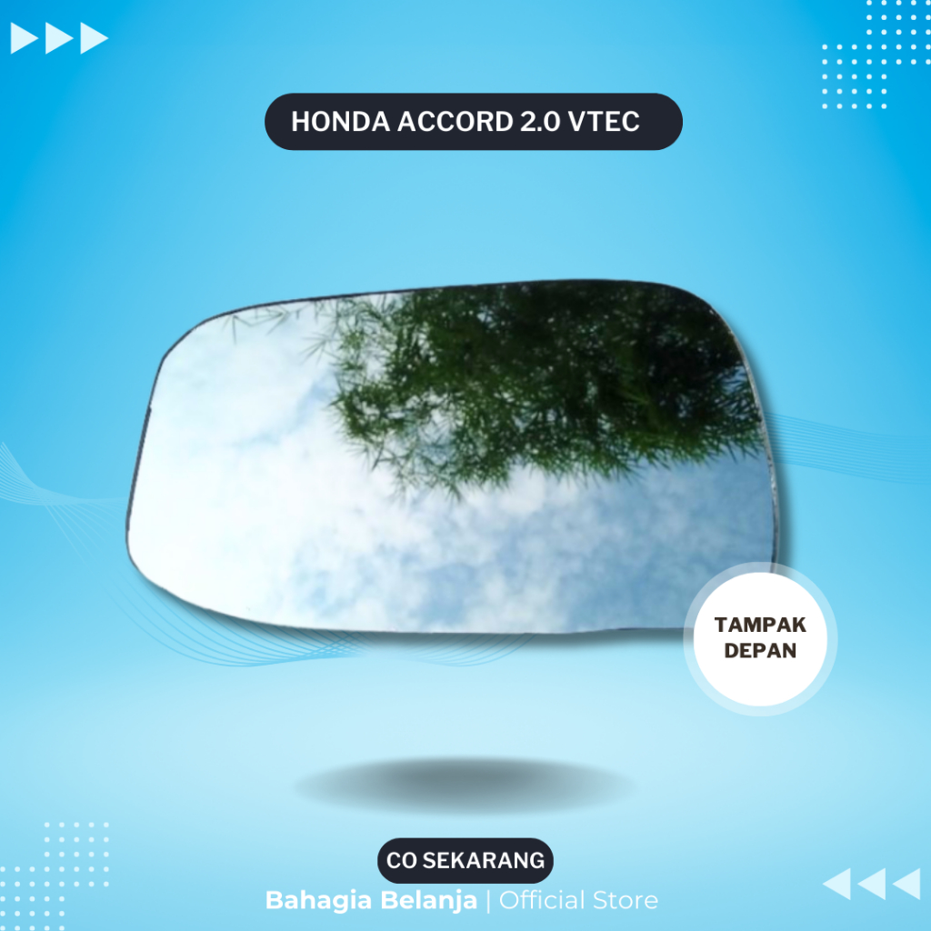 Kaca Spion Honda Accord CM5 2004-2005 Refill Kaca Spion Honda Accord 2003-2005 Kaca Only Kaca Spion 