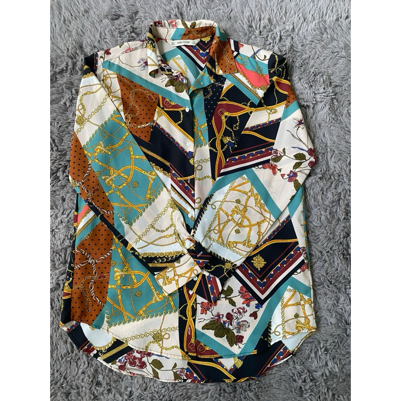 Zara Chain patchwork flowly(22)