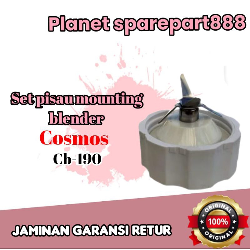 set Pisau mounting blender cosmos CB-190 original4 mata pisau