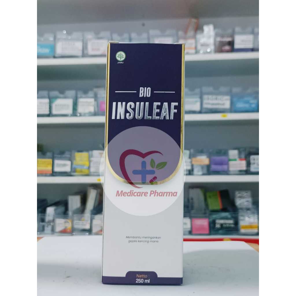 BIO INSULEAF 250ML - 100% HERBAL ALAMI SOLUSI DIABETES GULA DARAH KENCING MANIS PERMASALAH INSULIN
